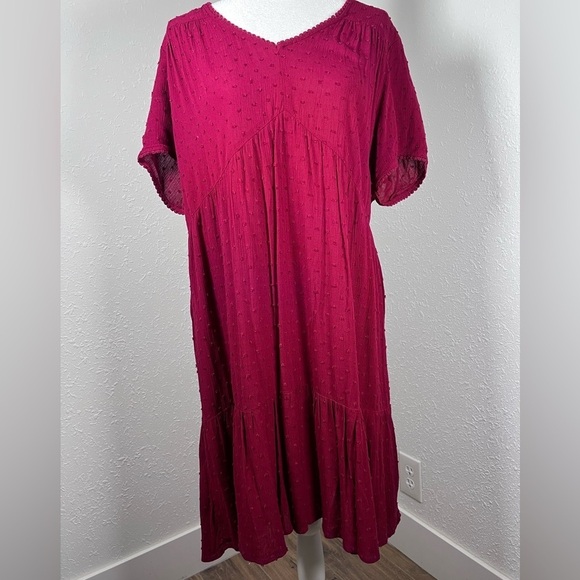 Knox Rose Swiss Dot Dress - Picture 1 of 6